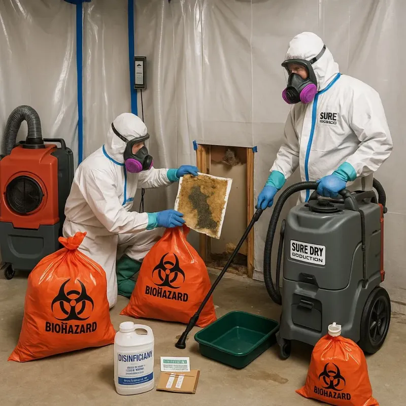Contaminated Water Handling Protocols process in Festus, MO