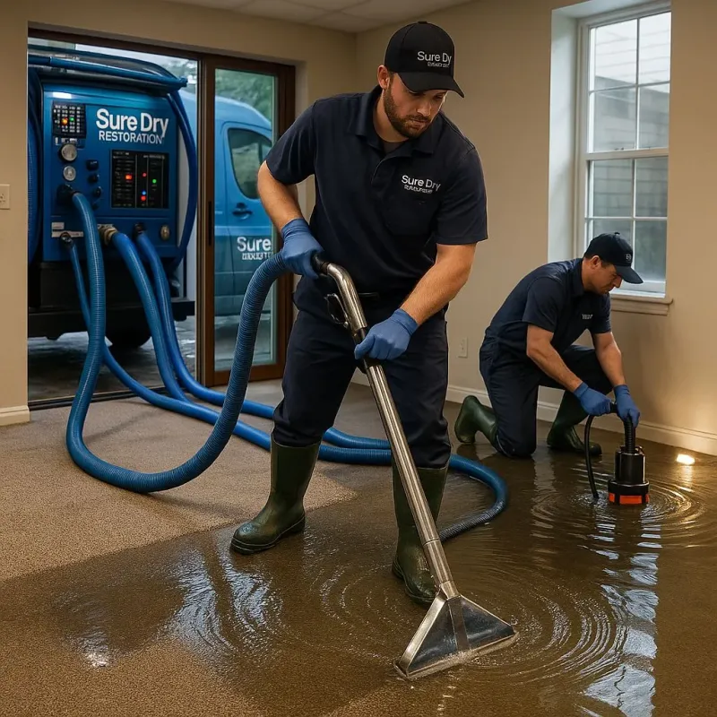 Water Extraction and Removal process in Festus, MO